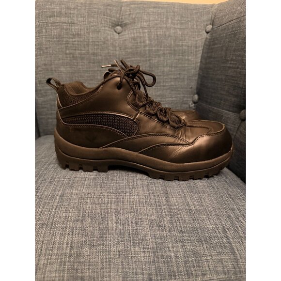 Cintas Mens‎ Slip-Resistant Safety Toe Work Shoes Size 10 Wide Steel Composite main image 8